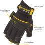 Dirty Rigger Comfort Fit Rigger Glove – Fingerless (V1.6) M