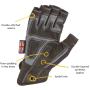 Dirty Rigger Comfort Fit Rigger Glove – Fingerless (V1.6) M