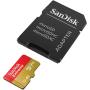 Tarjeta de Memoria SanDisk Extreme 64GB microSD XC UHS-I con Adaptador/ Clase 10/ 170MBs