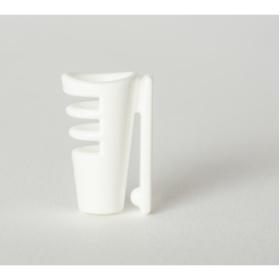 Hide-a-mic For Sanken COS11 Single Piece Bra-Holder White