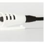 Hide-a-mic For Sanken COS11 Single Piece Bra-Holder White