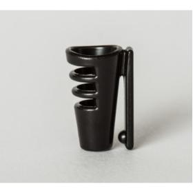 Hide-a-mic For Sanken COS11 Single Piece Bra-Holder Black