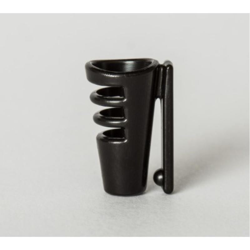 Hide-a-mic For Sanken COS11 Single Piece Bra-Holder Black