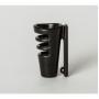Hide-a-mic For Sanken COS11 Single Piece Bra-Holder Black