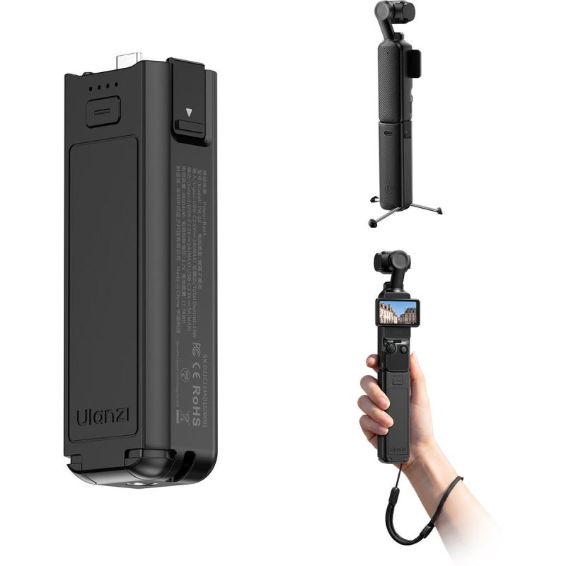 Ulanzi PK-22 2-IN-1 Power Handle 4800mAh - DJI Osmo Pocket 3