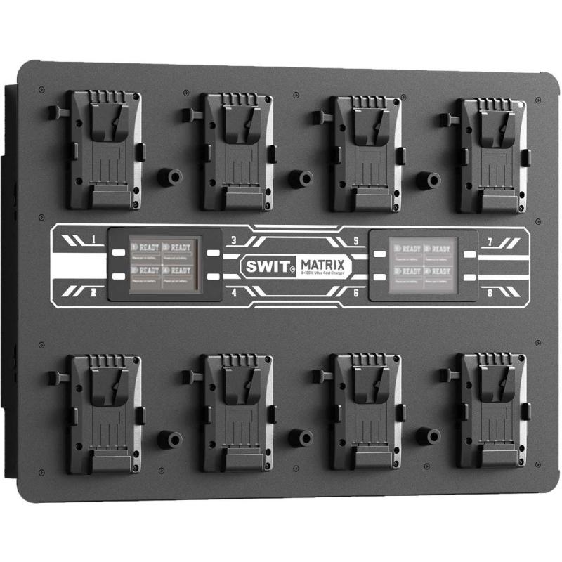SWIT MATRIX-S8 MATRIX-S8 | 8CH X Max 6A 14V/28V Wall Charger V-Mountpc-W461S