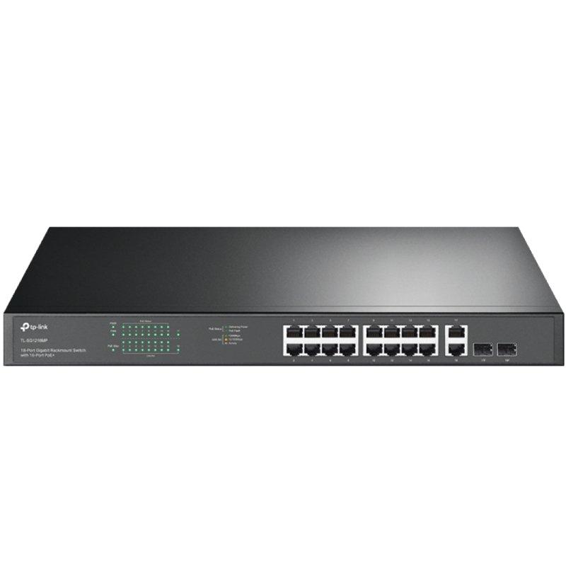 Switch TP-Link TL-SG1218MP V2 20 Puertos/ RJ-45 10/100/1000 PoE+/SFP
