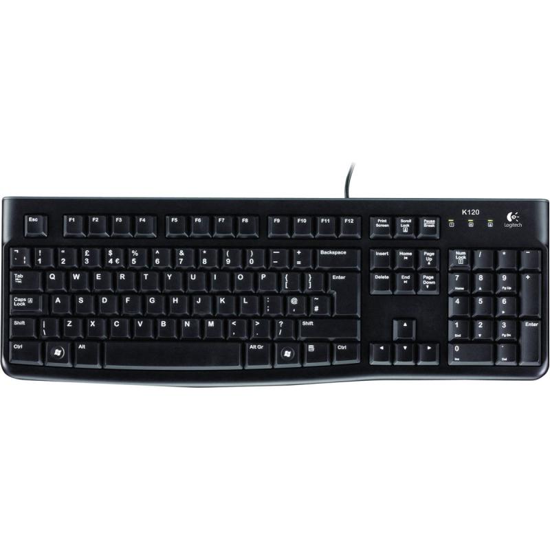 Logitech Desktop MK120 - N/A - HRV-SLV - Eer