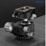 Leofoto 40mm Low Profile Ball Head (Panning Clamp w/ Quick Release Lock System)