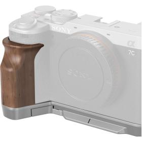 SmallRig 4796B L-Shape Mount Plate w/ Wooden Handle For Sony Alpha 7C II / 7CR
