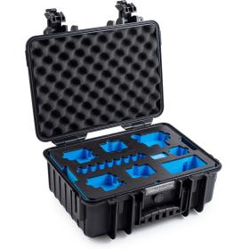 B&amp;W Case Type 4000; Foam Insert For 5X GoPro HERO 9 - 13; Black