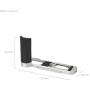 SmallRig 5701 L-Shaped Mount Plate Handle For Panasonic LUMIX L10 (Silver)