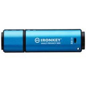 Kingston 32GB USB-C IronKey Vault P 50C AES-256