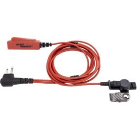 On Set Headsets FilmPro Headset w/ 2-PIN Motorola Connector (Red Dragon)