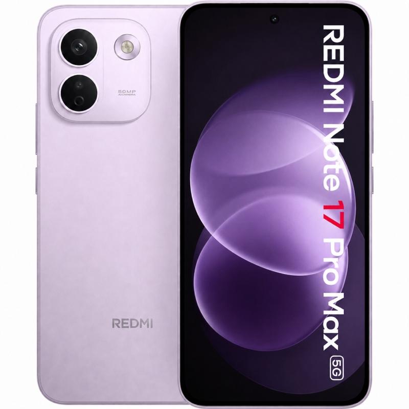 Smartphone Xiaomi Redmi Note 17 Pro Max 8GB/ 256GB/ 6.83'/ 5G/ Púrpura