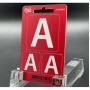 Forty One Thirty Camera Id&amp;#039;s A 2x25 &amp;amp; 1x50mm w/ Velcro Red/White