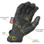 Dirty Rigger Leather Grip 3.0 Glove – Full Fingered XXL