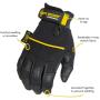 Dirty Rigger Leather Grip 3.0 Glove – Full Fingered XXL
