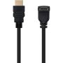 Cable HDMI 1.4 Nanocable 10.15.3002/ HDMI Macho - HDMI Macho/ 1.8m/ Negro