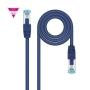 Cable de Red RJ45 SFTP Nanocable 10.20.1700-L25-BL Cat.7/ 25cm/ Azul