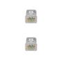 Cable de Red RJ45 UTP Nanocable 10.20.1800-L25 Cat.6A/ LSZH/ 25cm/ Gris