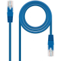 Cable de Red RJ45 UTP Nanocable 10.20.0102-BL Cat.5e/ 2m/ Azul
