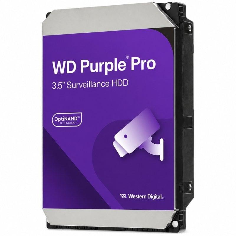 Disco Duro Western Digital WD Purple Pro Surveillance 8TB/ 3.5'/ SATA III/ 256MB