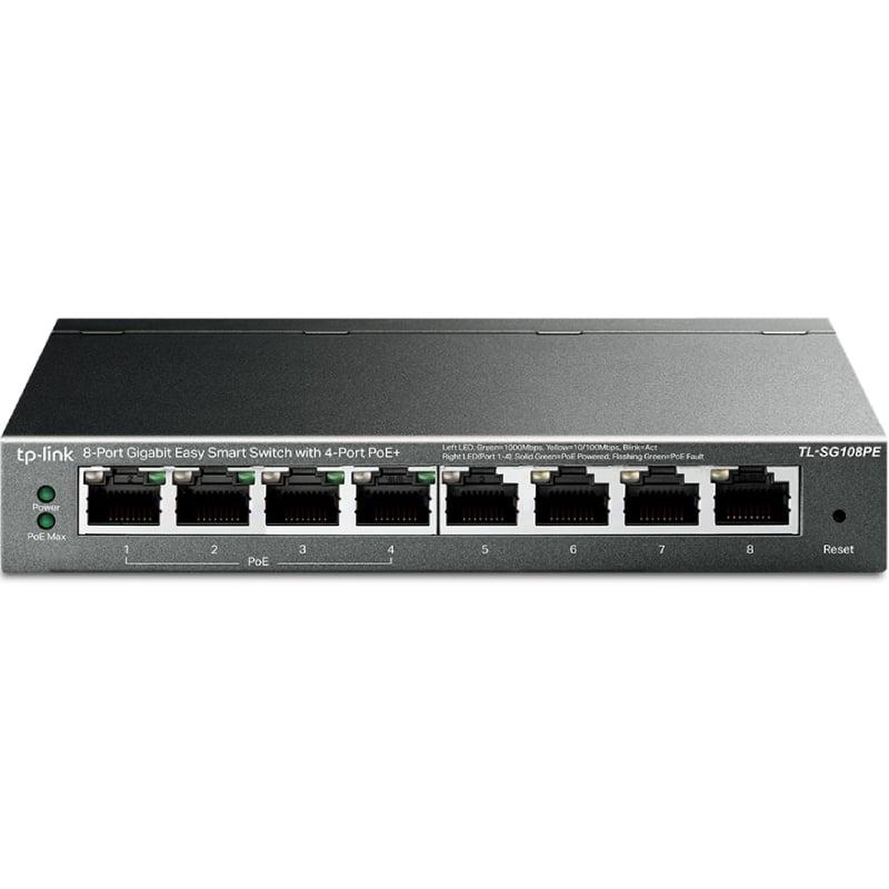 Switch TP-Link TL-SG108PE 8 Puertos/ RJ-45 10/100/1000/ PoE