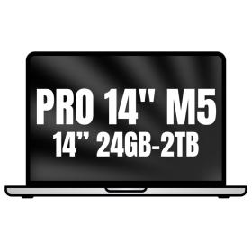 Apple Macbook Pro 14'/ M5 Pro 15-Core CPU/ 24GB/ 2TB SSD/ 16-Core GPU/ Plata