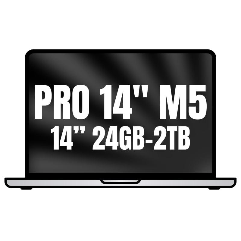 Apple Macbook Pro 14'/ M5 Pro 15-Core CPU/ 24GB/ 2TB SSD/ 16-Core GPU/ Plata