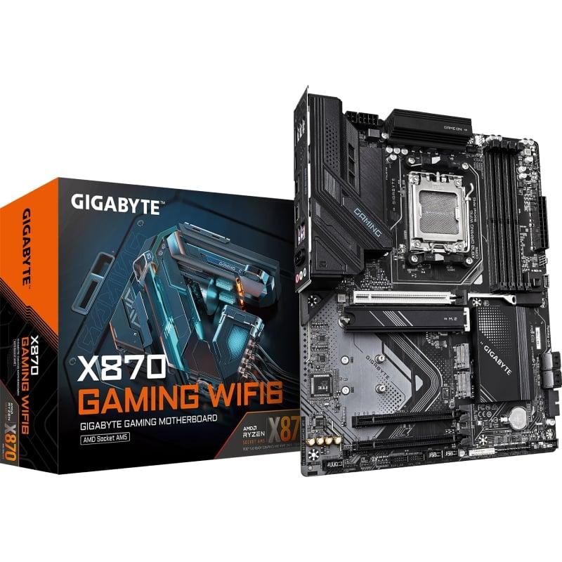 Placa Base Gigabyte X870 GAMING WIFI6 Socket AM5/ DDR5/ PCIe 5.0