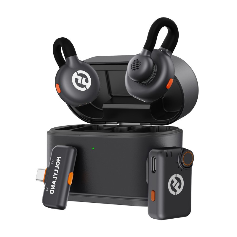 Comprar Hollyland LARK M2S Mini Combo - Micrófono inalámbrico para cámara y móvil - Ganga Electrónica