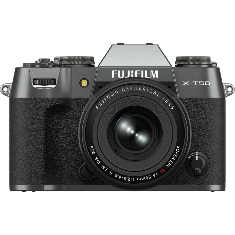 Fujifilm X-T50 Kit 16-50mm Charcoal Silver | Ganga Electrónica