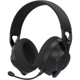 Auriculares Gaming Inalámbricos con Micrófono Krom Phase/ Bluetooth/ Jack 3.5/ USB 2.0/ Negros