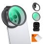 K&amp;F Concept Smartphone Magnetic CPL Filter 67mm w/ Clip