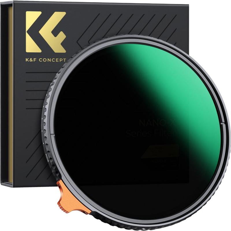 K&amp;F Concept Variabel ND Filter ND2-400 Nano X - 77mm
