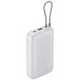 Powerbank 20000mAh Xiaomi Power Bank Integrated Cable/ 22.5W/ Blanco/ Incluye Cable USB Tipo-C