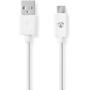 Nedis USB-Cable | USB-A Male | USB-C Male | 60W | 480 Mbps | 3M | White | Box