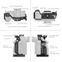 SmallRig 6702 Hawklock Quick Release Cage For Sony Alpha 7R VI