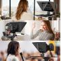 DESVIEW TP13-MAX 13&amp;#039;&amp;#039; Portable Smartphone/Tablet Teleprompter