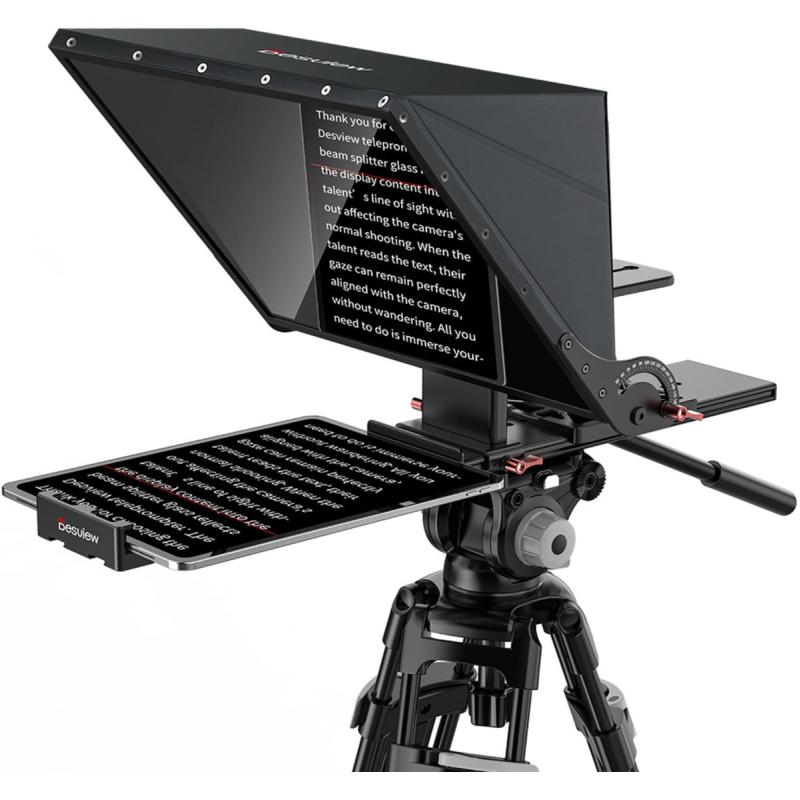 DESVIEW TP17-MAX 17&amp;#039;&amp;#039; Portable Tablet Teleprompter