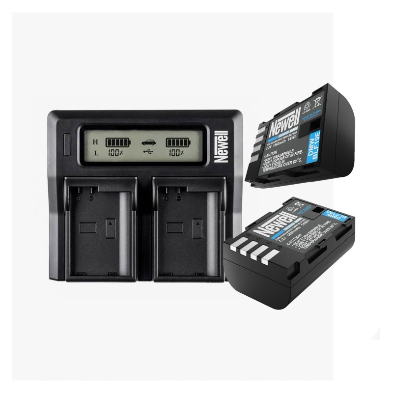 Comprar Newell CARGADOR DOBLE + 2 BATERÍAS DMW-BLF19E - Ganga Electrónica