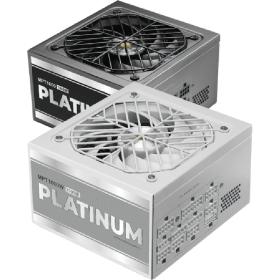 Fuente de Alimentación Mars Gaming MPT1000/ 1000W/ Ventilador 14cm/ ATX 3.1/ PCIe 5.1/ 80 Plus Platinum/ Blanca