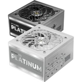 Fuente de Alimentación Mars Gaming MPT850/ 850W/ Ventilador 14cm/ ATX 3.1/ PCIe 5.1/ 80 Plus Platinum/ Blanca