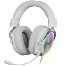 Auriculares Gaming Inalámbricos con Micrófono Mars Gaming MH-FORGE/ Jack 3.5/ Bluetooth/ Blancos