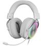 Auriculares Gaming Inalámbricos con Micrófono Mars Gaming MH-FORGE/ Jack 3.5/ Bluetooth/ Blancos