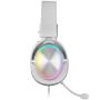 Auriculares Gaming Inalámbricos con Micrófono Mars Gaming MH-FORGE/ Jack 3.5/ Bluetooth/ Blancos