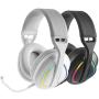 Auriculares Gaming Inalámbricos con Micrófono Mars Gaming MHW-QUASAR/ Jack 3.5/ Bluetooth/ Blancos