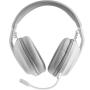 Auriculares Gaming Inalámbricos con Micrófono Mars Gaming MHW-QUASAR/ Jack 3.5/ Bluetooth/ Blancos