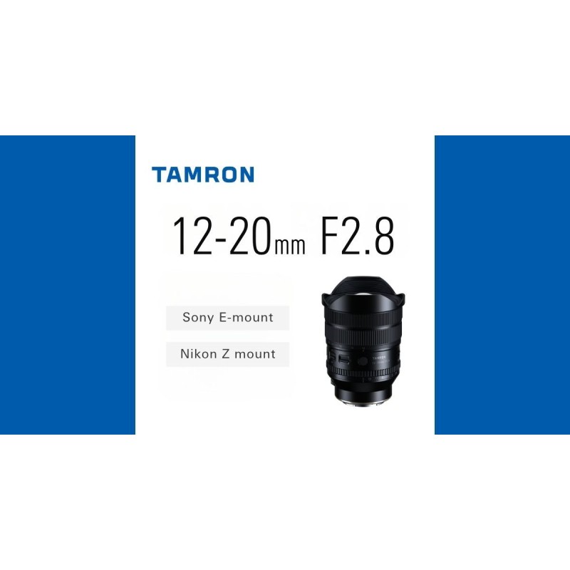 Tamron 12-20mm f/2.8 Di III-A RXD para Sony E | Ganga Electrónica